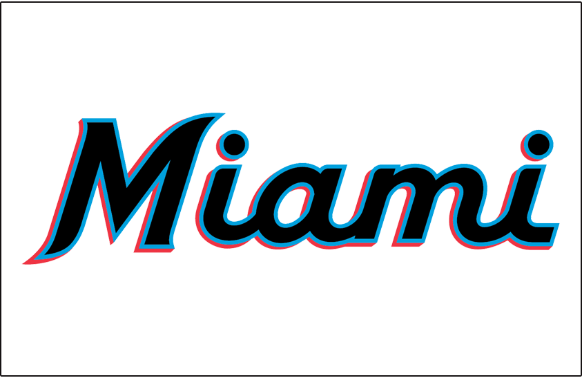 Miami Marlins 2019-Pres Jersey Logo t shirts DIY iron ons v2